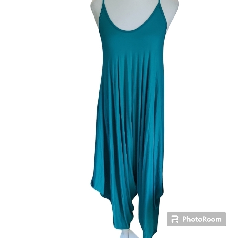 Topping Womens Lagenlook Romper Baggy Harem Playsuit Jumpsuit Size S